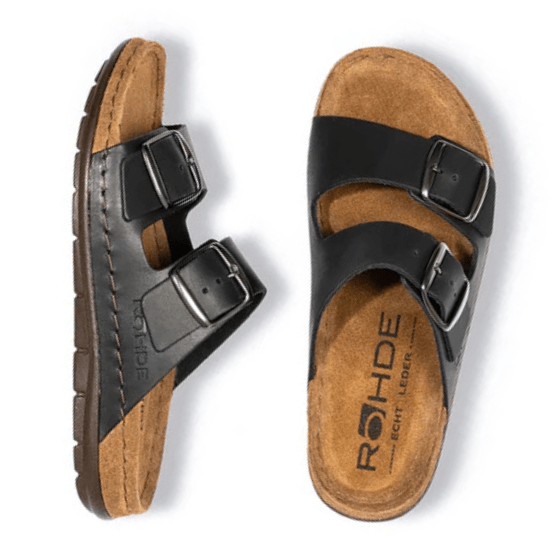 Rohde dameslipper - Sort