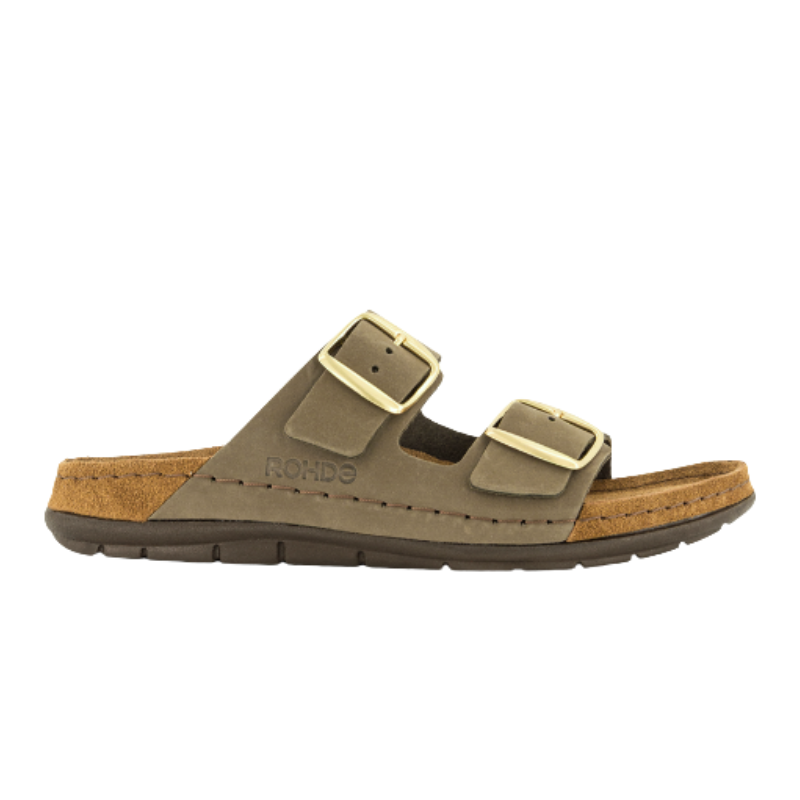 Rohde pantoufles pour femme - Olive