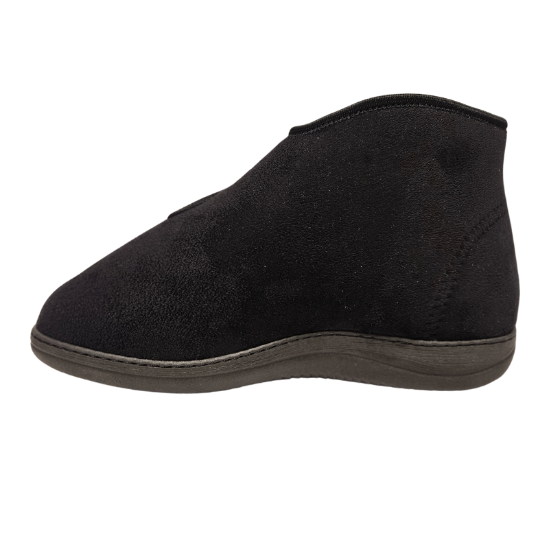 Extro Style chaussures thérapeutiques avec doublure en laine - Noir
