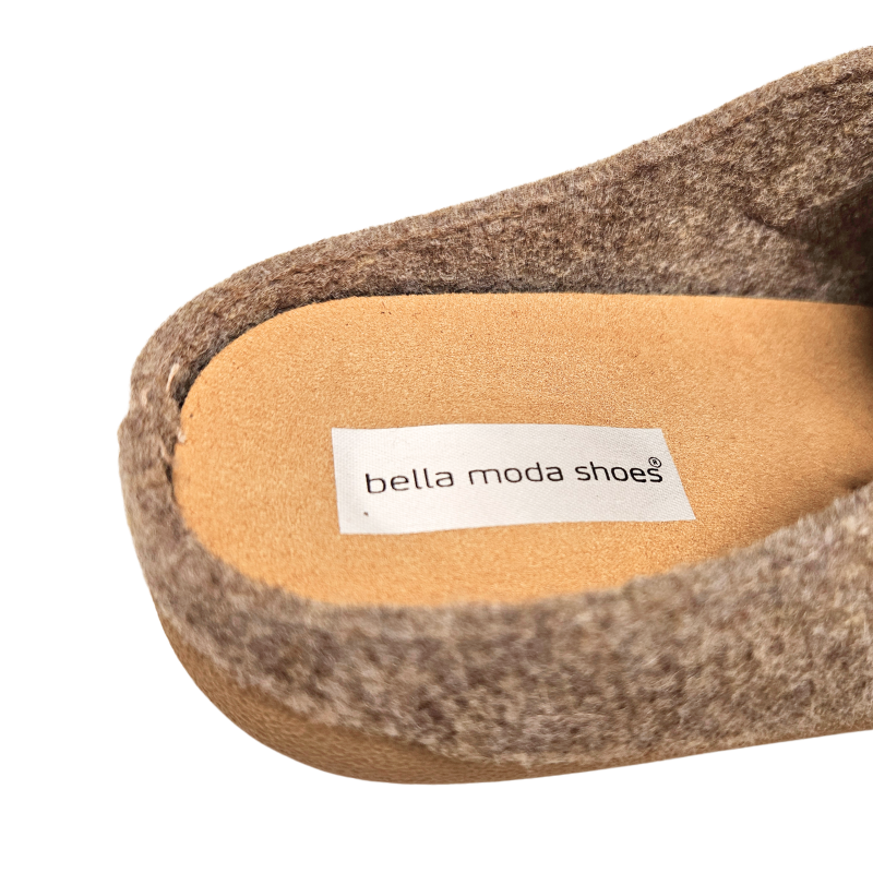 Bella Moda damespantoffels - Beige