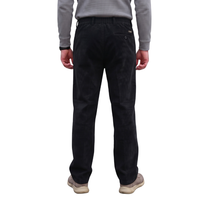 Pantalon en velours Murk noir
