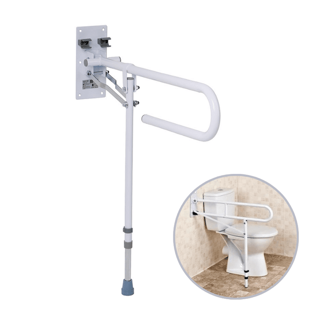 Toiletstøtte - Hvid