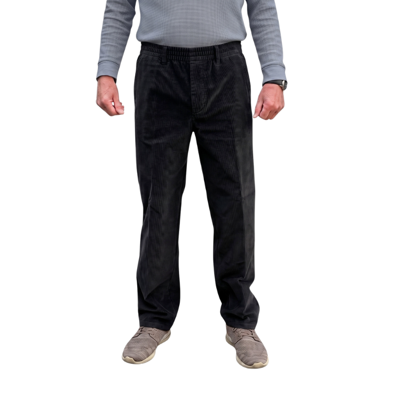Pantalon en velours Murk noir