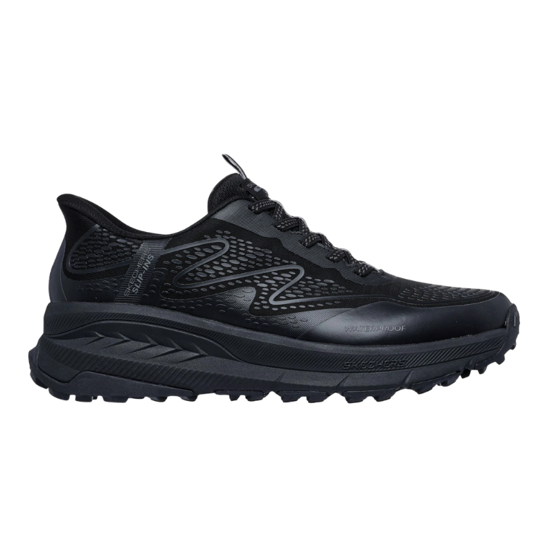 Sneaker Skechers imperméable pour homme – Noir