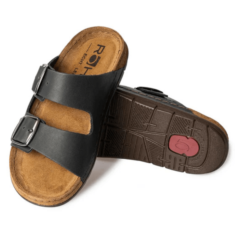 Rohde dameslipper - Sort