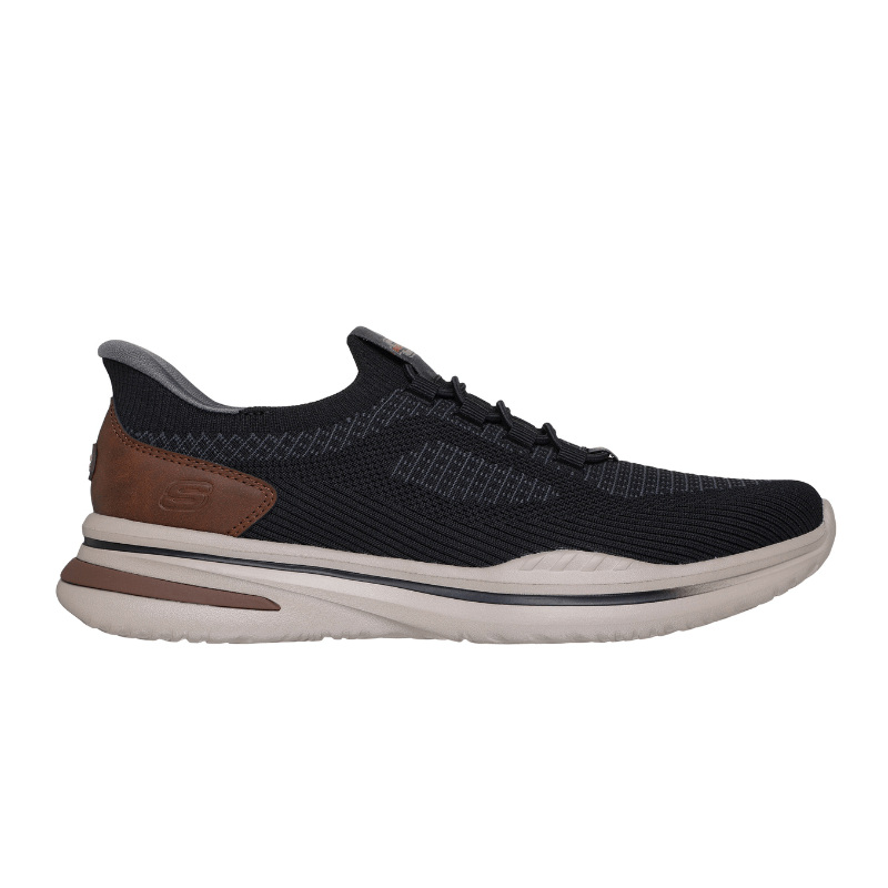 Skechers slip - in herresko - Sort