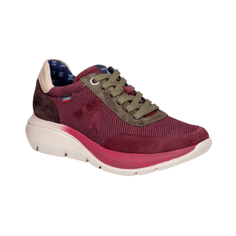 CallagHan damesneaker - Blomme