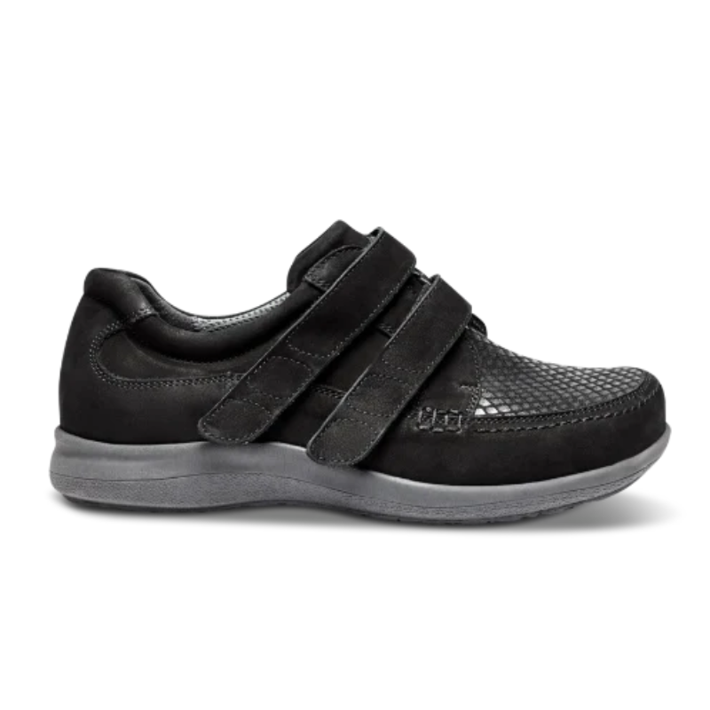 Chaussures pour femme New Feet à large ouverture - Noir