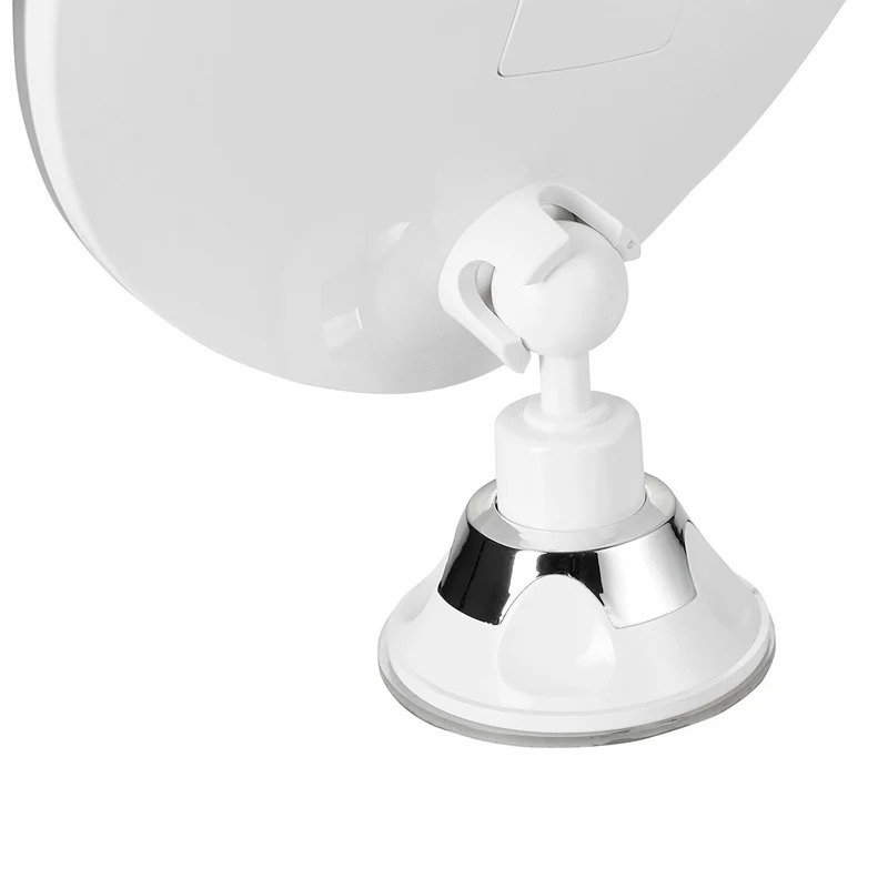 Miroir Makeup avec éclairage, Ø 20 cm – grossissement 10x