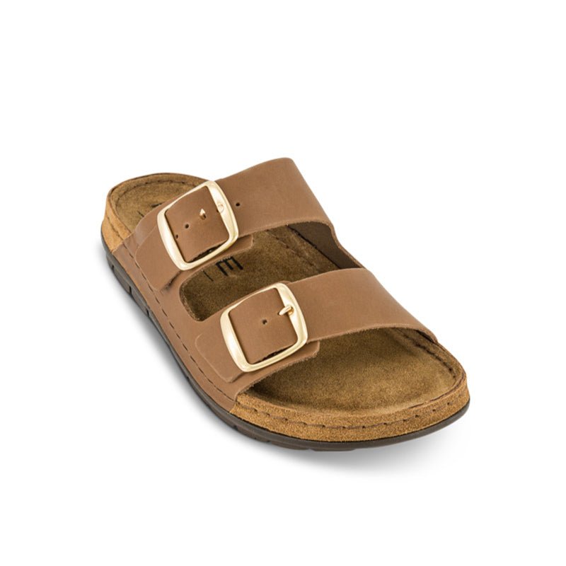 Rohde damesandal - Brun - Seniorshop