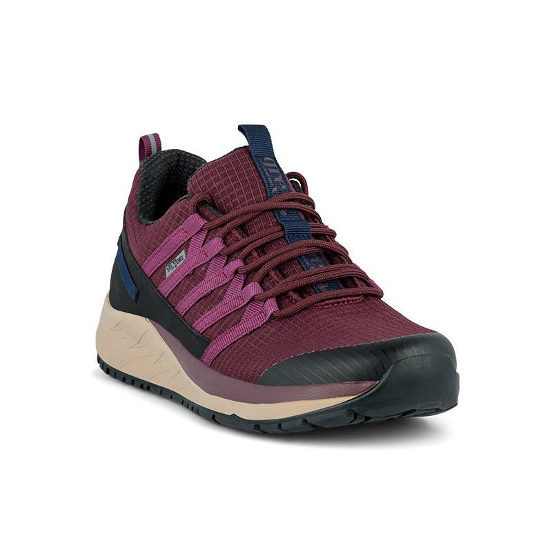 Green Comfort sporty sneaker - Vinrød - Seniorshop