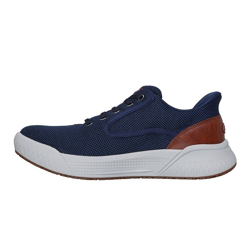 Skechers slip - in herresneaker - Blå - Seniorshop