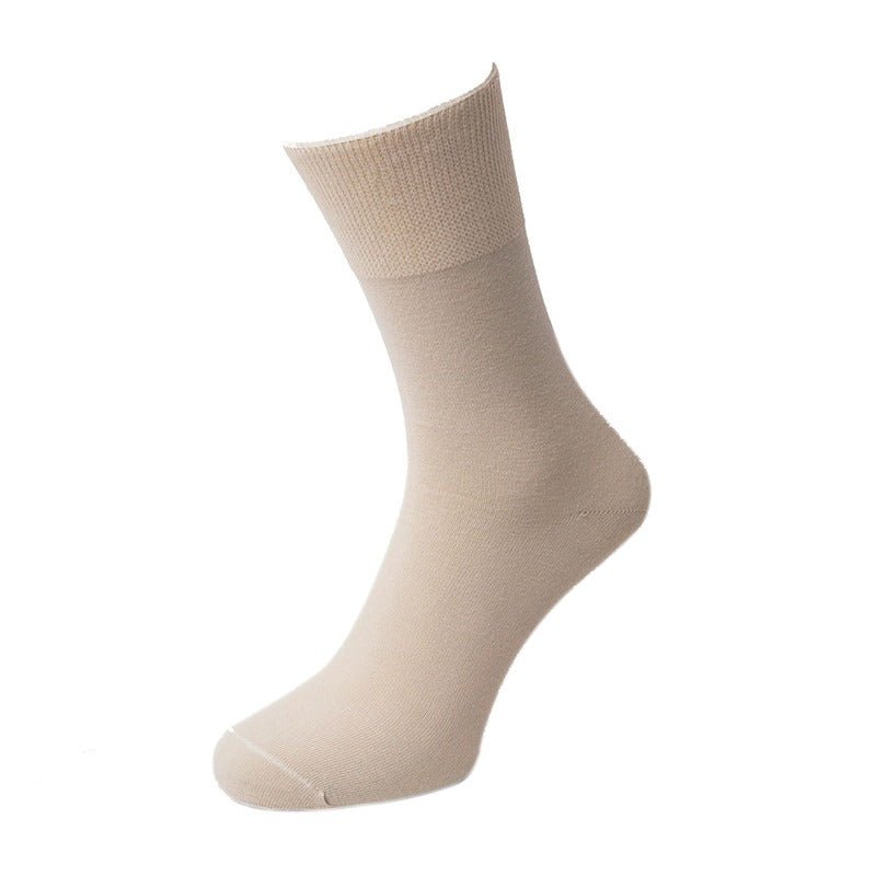 Tynde diabetesstrømper - Sand - Seniorshop