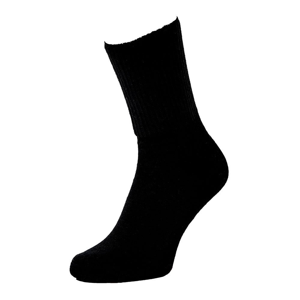 Kraftige diabetesstrømper - Sort - Seniorshop