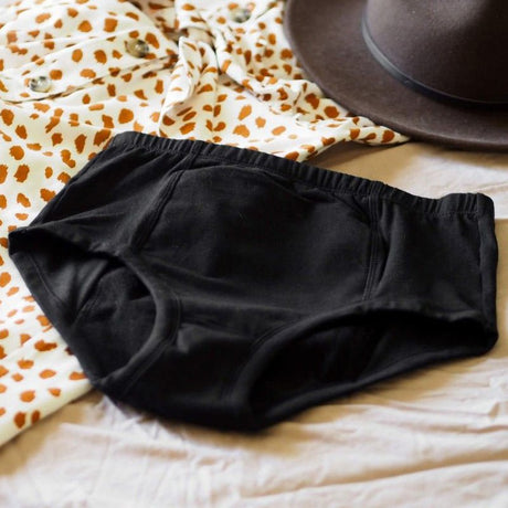 Inkontinens trusse - Sort - Seniorshop