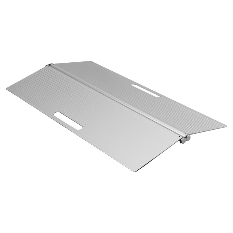 Dørtrinsrampe i aluminium - Foldbar - Seniorshop