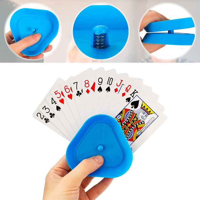 Spillekortholder - Sæt med 4 stk. - Seniorshop