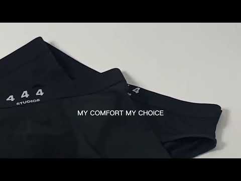 Inkontinens trusse i mikrofiber - Sort - Seniorshop