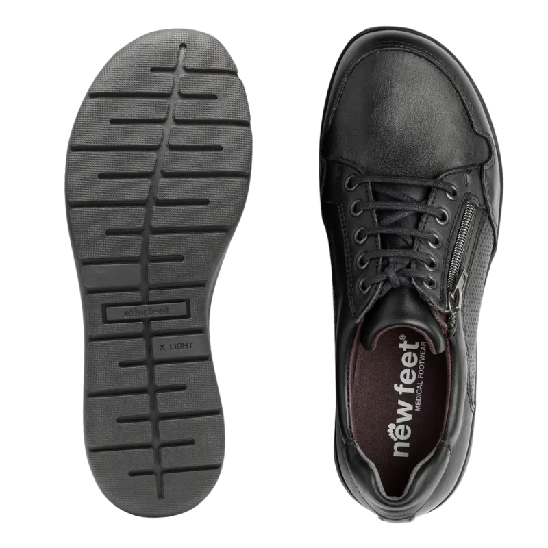 New Feet OrthoStretch™ damesschoen - Zwart