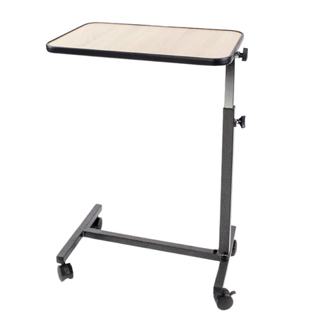 Sengebord met wielen, Lichte houtkleur