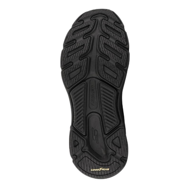 Skechers damesneaker met schokdemping - Zwart