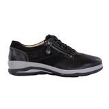 Sneaker femme Fidelio avec matière stretch – Noir