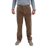 Murk Pantalon en velours Brun
