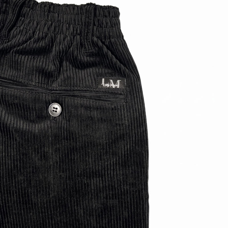 Pantalon en velours Murk noir