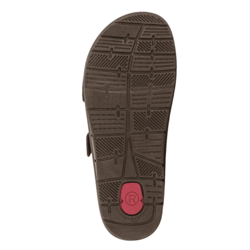 Rohde chaussons pour femme - Marron foncé