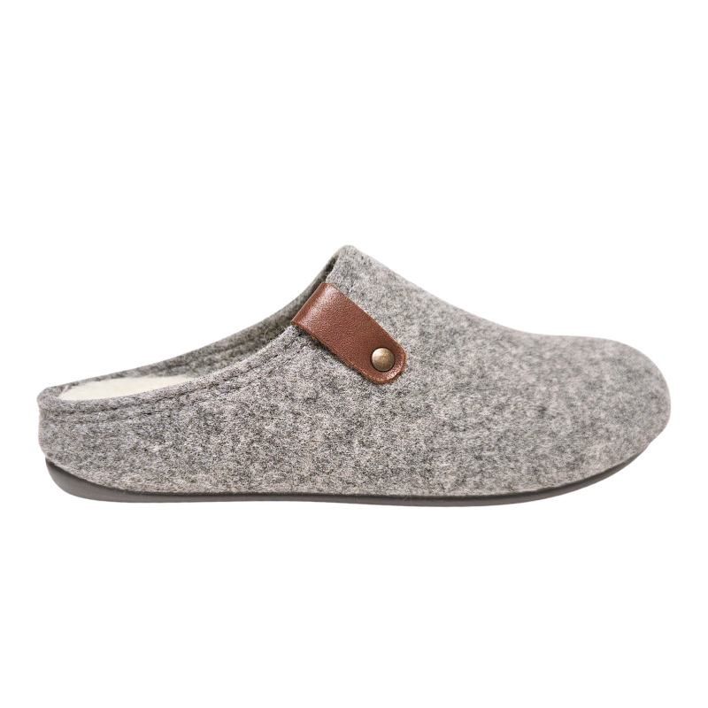 Bella Moda chaussons d’intérieur pour femme - Gris