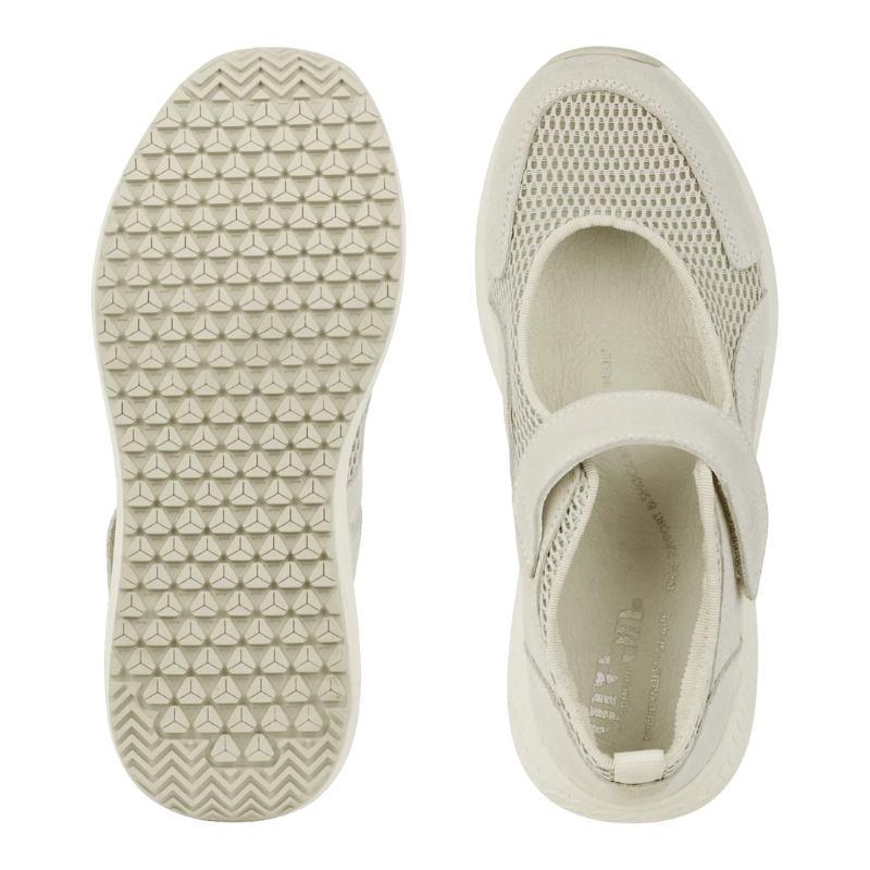 Green Comfort ballerine sporty - Blanc
