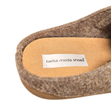 Bella Moda damespantoffels - Beige