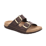 Rohde chaussons pour femme - Marron foncé