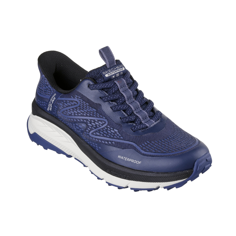 Skechers slip-in outdoor damessneaker - Blauw