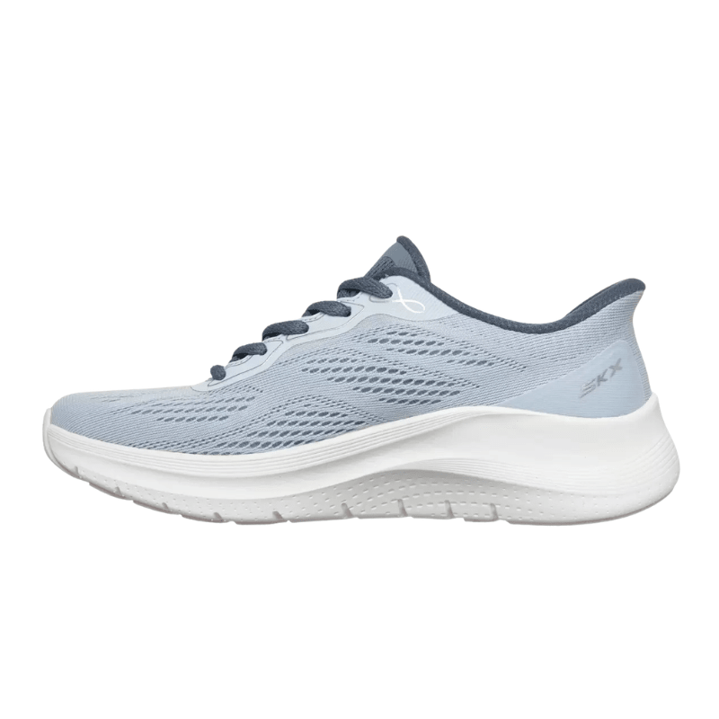 Skechers slip - in damesneaker - Lyseblå