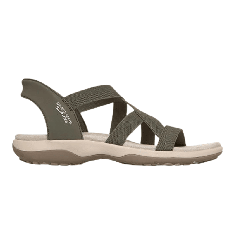 Skechers slip - in damesandal - Grøn