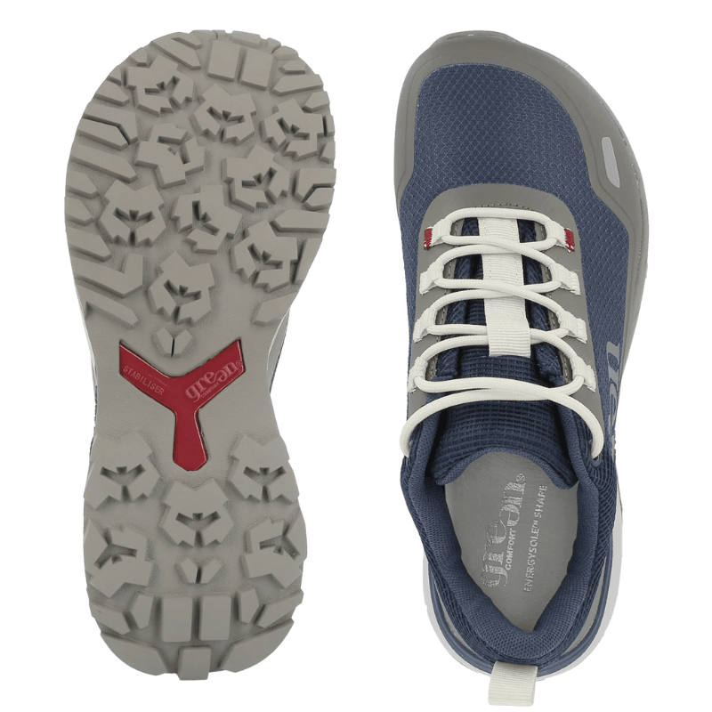 Green Comfort outdoor herresneaker - Blå