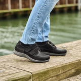 Chaussures pour femme New Feet à large ouverture - Noir