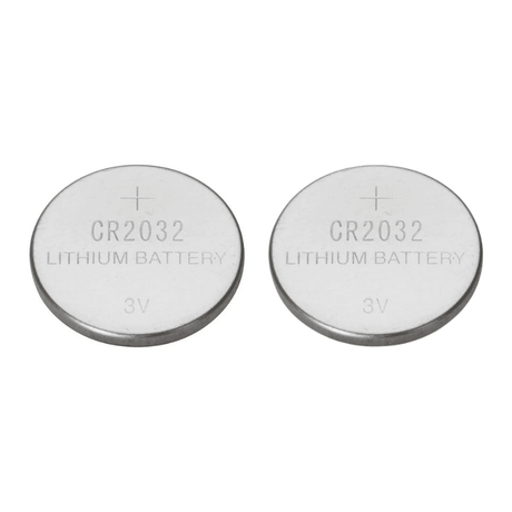 Batteri CR2032 3V - 2 stk.