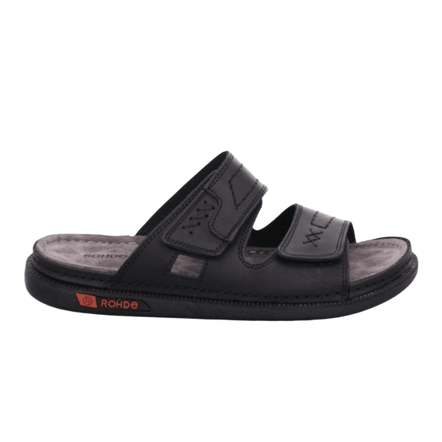 Rohde herreslipper - Sort