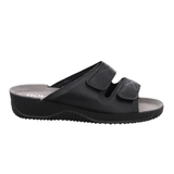 Rohde pantoufle femme - Cuir noir