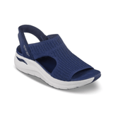 Skechers slip - in damesandal - Mørkeblå