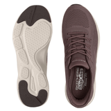 Skechers slip-in damesneaker - Brun