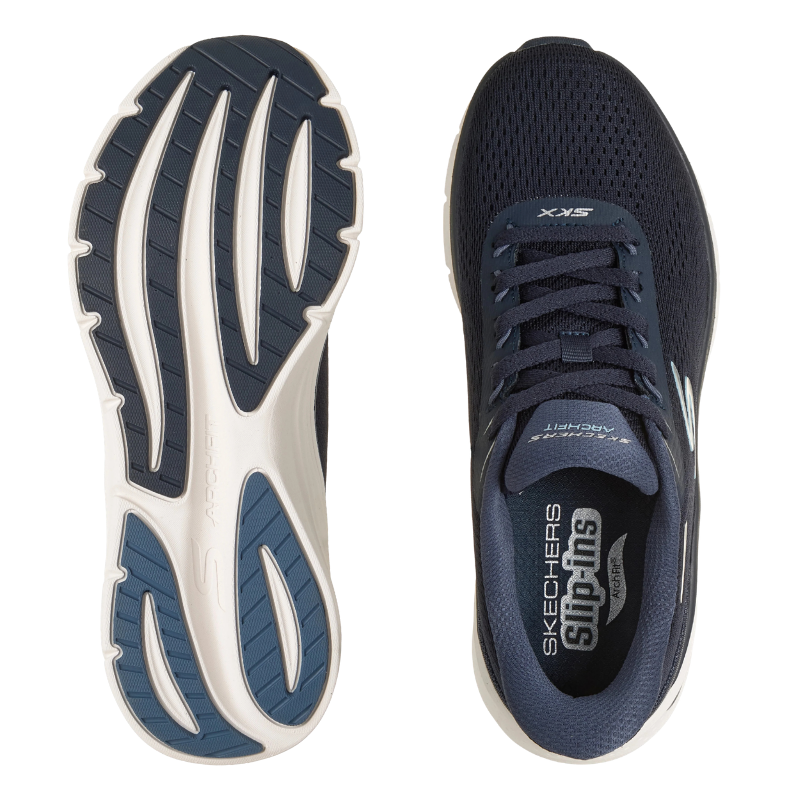Skechers slip-in damessneaker - Navy