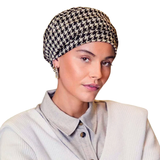 Lea turban - Noir Beige