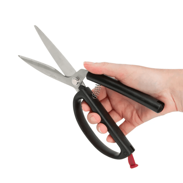 Selvåbnende køkkensaks