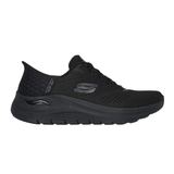 Skechers slip-in femme large – Noir