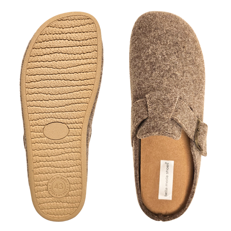 Bella Moda damespantoffels - Beige