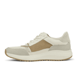 Green Comfort damesneaker - Offwhite