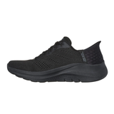 Skechers slip-in femme large – Noir
